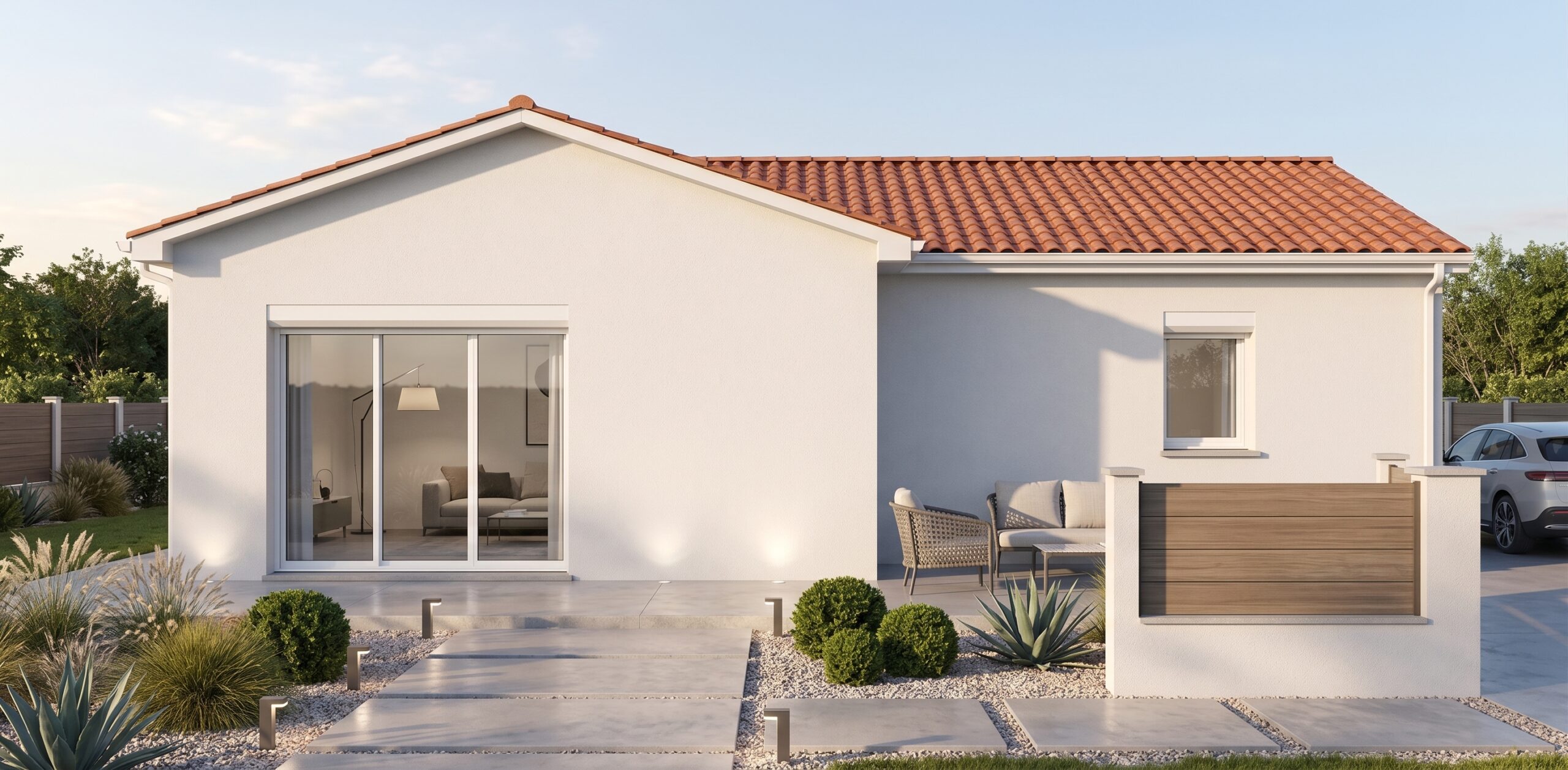 Location-accession : une maison neuve de plain-pied à Saint-Romain-la-Motte, en PSLA